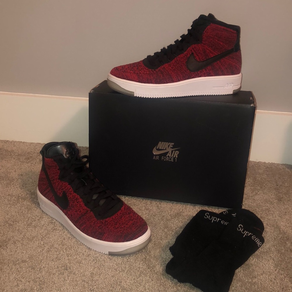 Nike Air Force 1 Ultra Flyknit Shoes | Worn Once